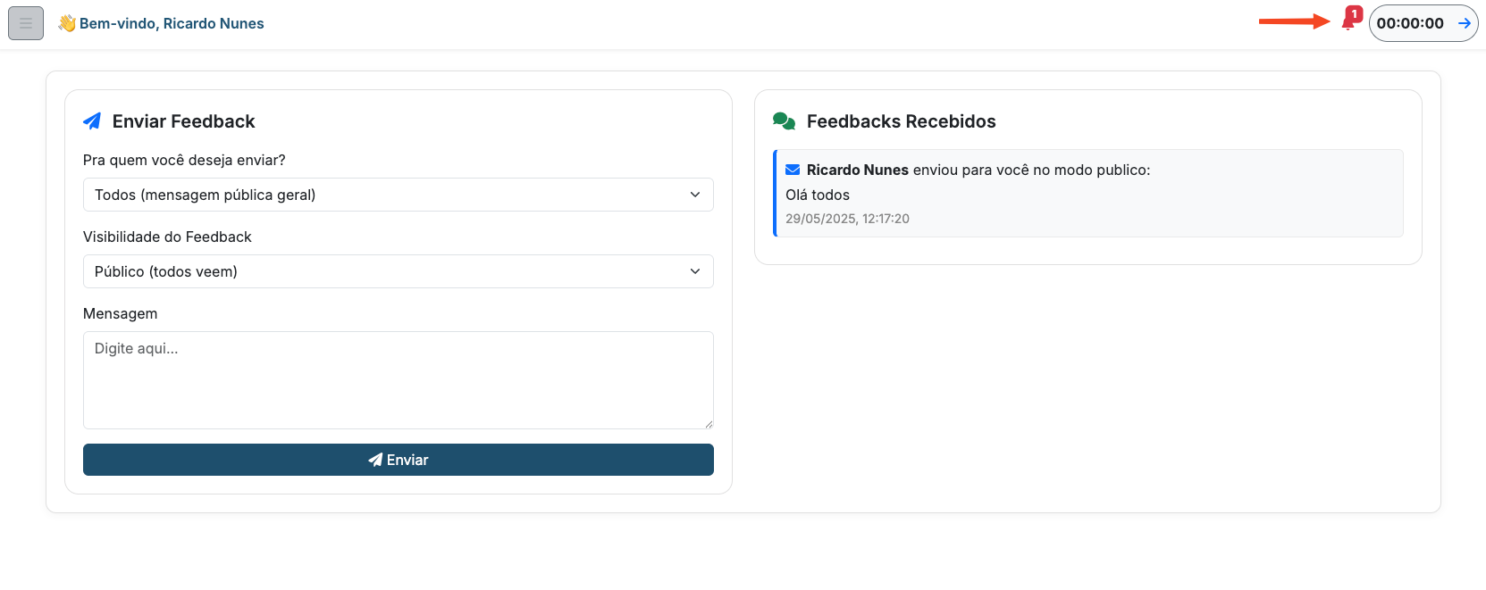 Feedbacks Evotime